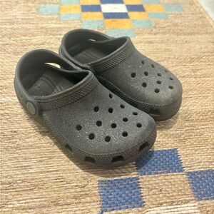 Kids Classic Sparkle Crocs